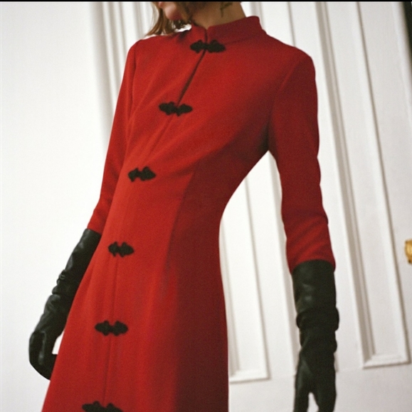 🔥FINAL SALE🔥 ZARA Red Toggle Dress - Picture 14 of 16